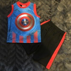 Marvel boy outfit set